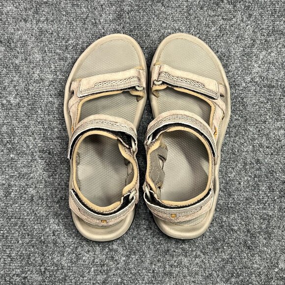 Teva Hudson Hiking Sandals Men\'s‎ Size 10 Tan Suede Adjustable Athletic Comfort main image 12